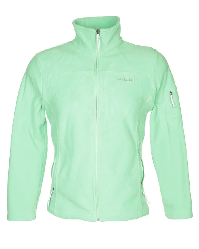 Columbia Dayglo Green Fleece - S Postpartum pajama sets