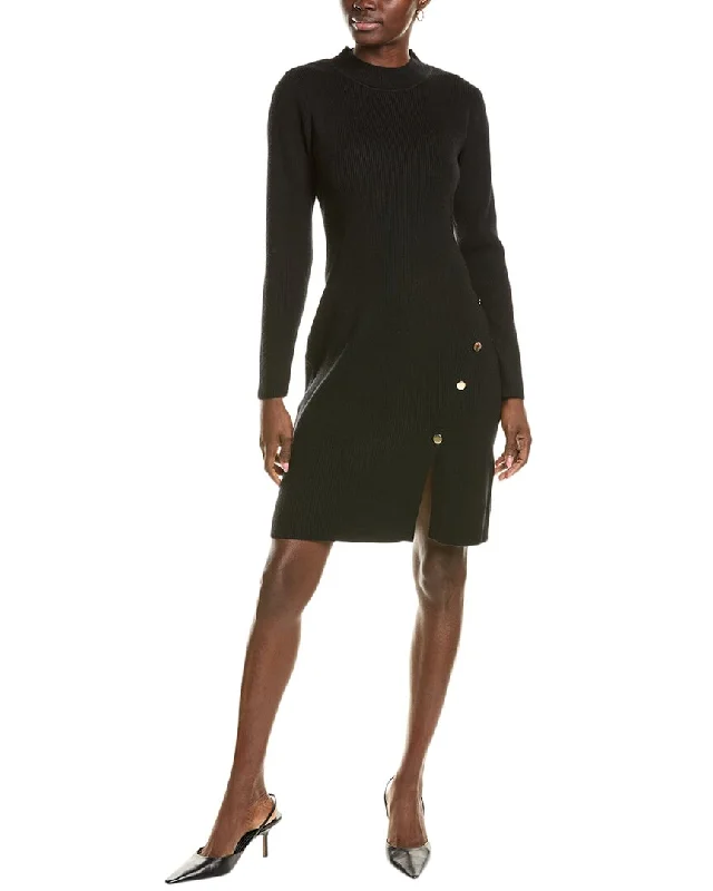 Nicole Miller Sweaterdress Zip-up sweaters