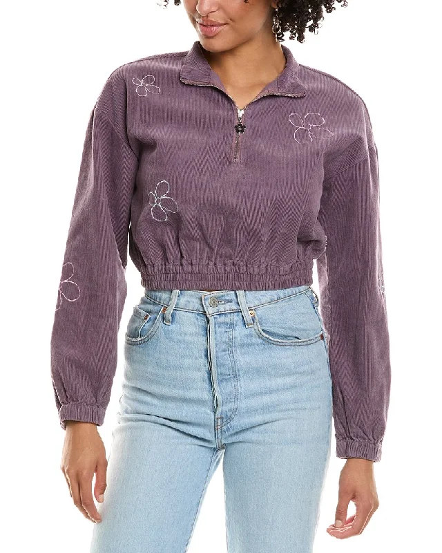 Samii Ryan Daisy Gal Corduroy Pullover Women's fashion sweaters sale