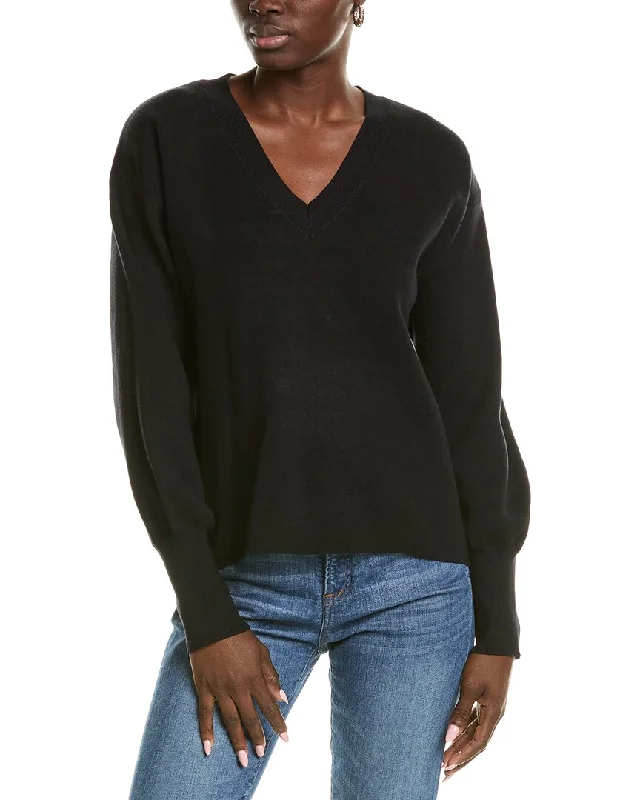 Oat New York V-Neck Sweater College sweaters