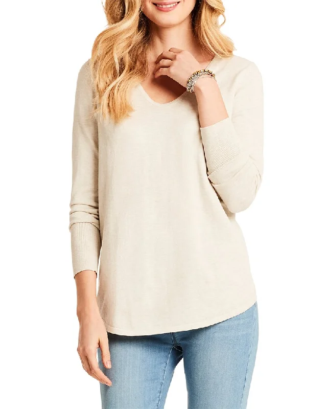 Nic+Zoe Vital V-Neck Top Zara sweaters