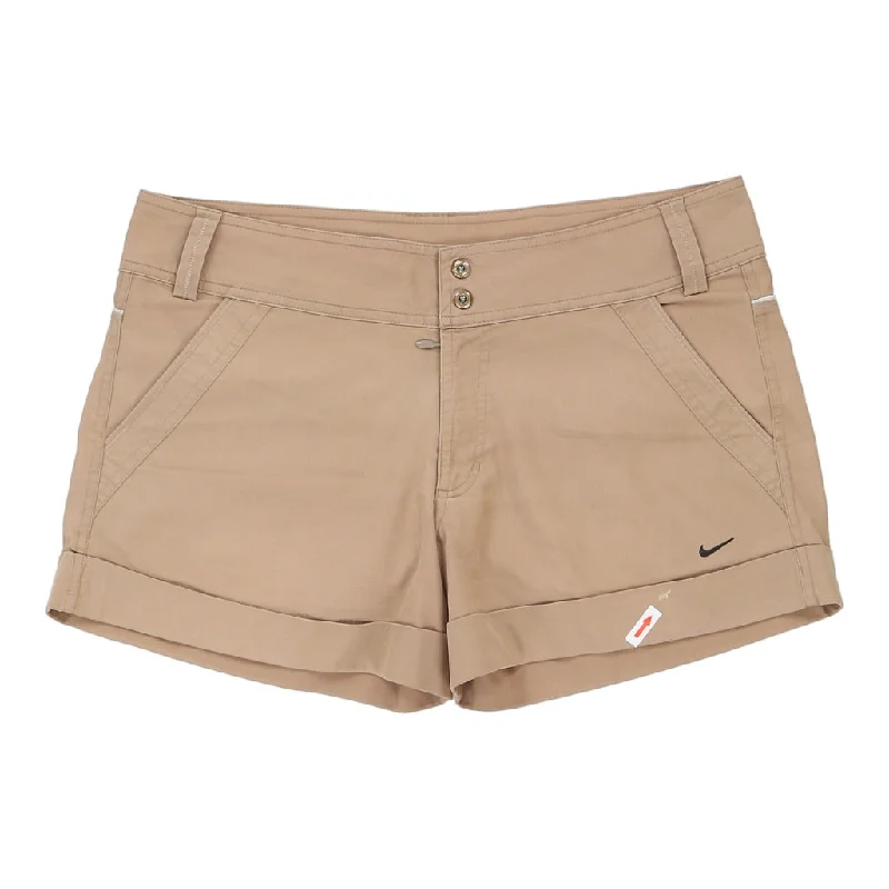 Nike Shorts - UK 12 Brown Cotton Blend Chunky knit sweaters