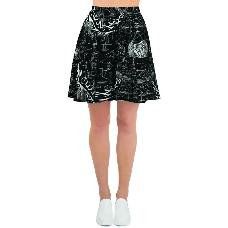 Dolphin Gothic Witch Women's Skirt Engagement unclassified skirts