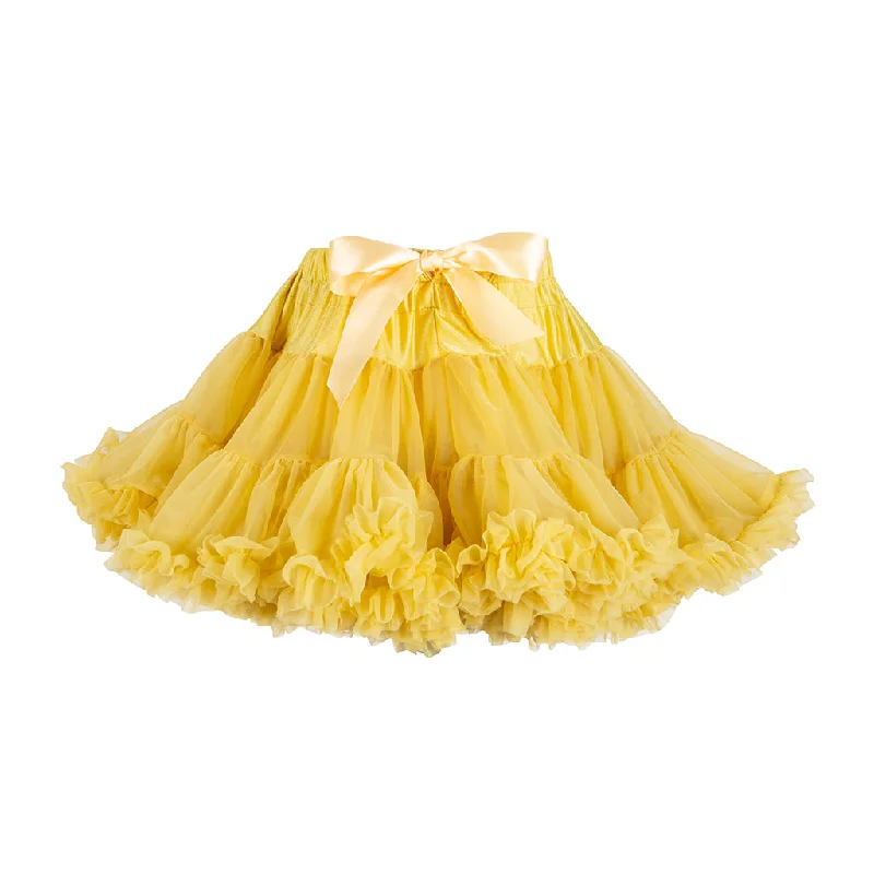 Mustard Yellow Baby Tutu Cotton unclassified skirts