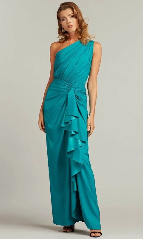 Tadashi Shoji 3I489L - One Shoulder Ruffle Gown Classic party dresses