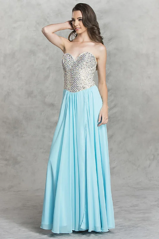 Aspeed Design -L1299 Fully Beaded Bodice A-Line Prom Dress Street style unclassified dresses