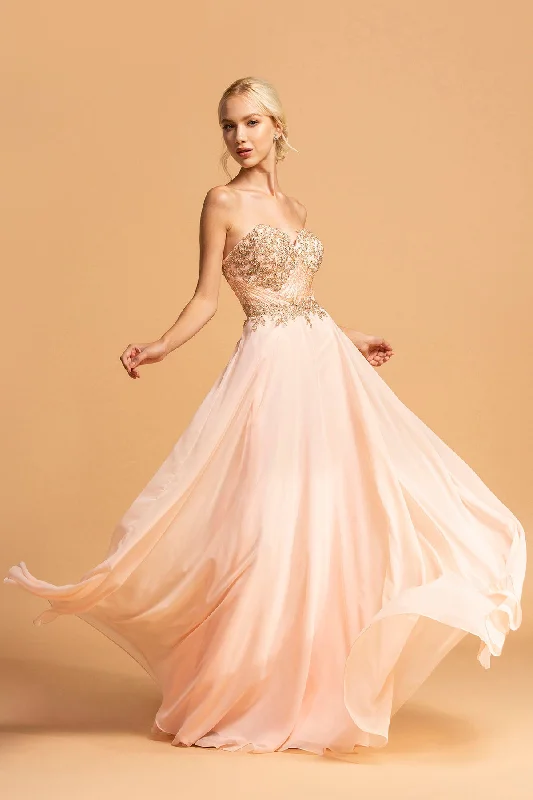 Aspeed Design -L2214 Strapless A Line Dress Unique unclassified dresses