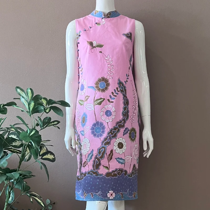 Batik Tulis Cheongsam Dress - S Vintage unclassified dresses