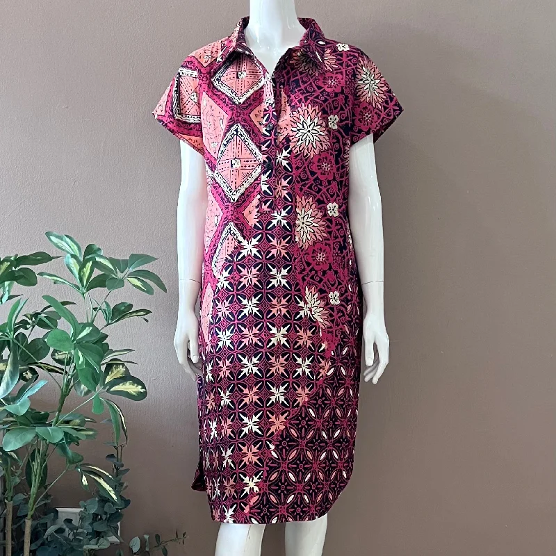 City Gorgeous Batik Dress - L Cocktail unclassified dresses