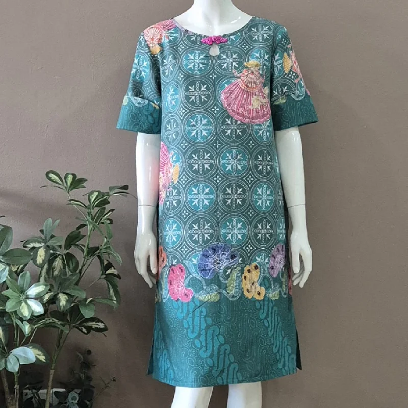 CNY City Flip Sleeve Dress - L Silk unclassified dresses