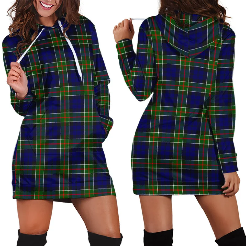 Colquhoun Tartan Hoodie Dress Soft fabric unclassified dresses