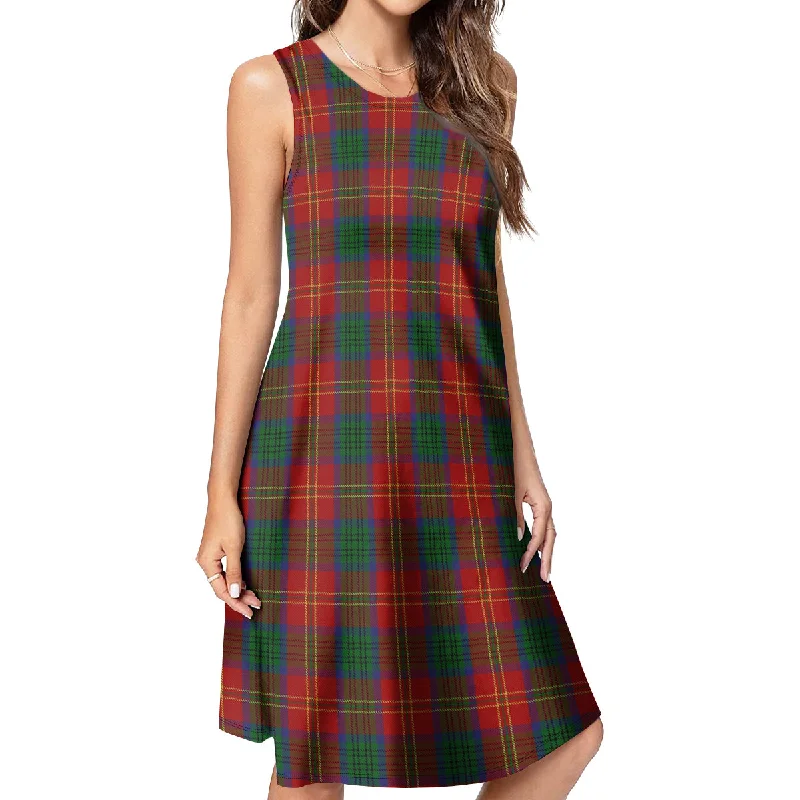 Connolly Tartan Womens Casual Dresses Halter unclassified dresses