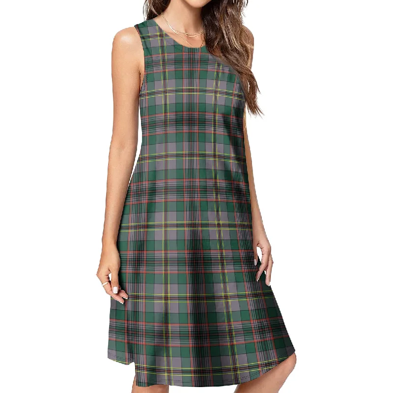 Craig Ancient Tartan Womens Casual Dresses Beach unclassified dresses