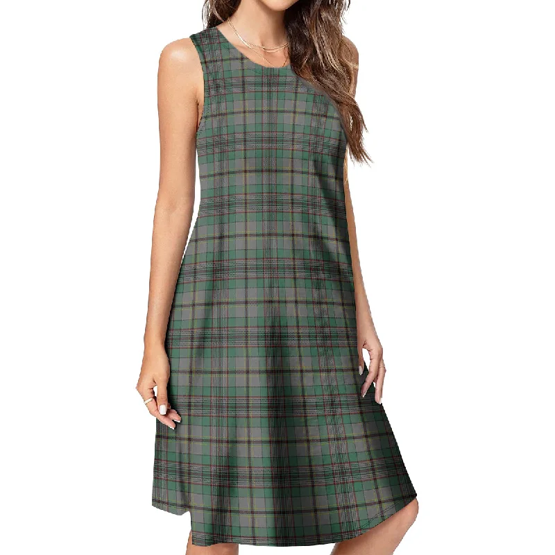 Craig Tartan Womens Casual Dresses Boho unclassified dresses