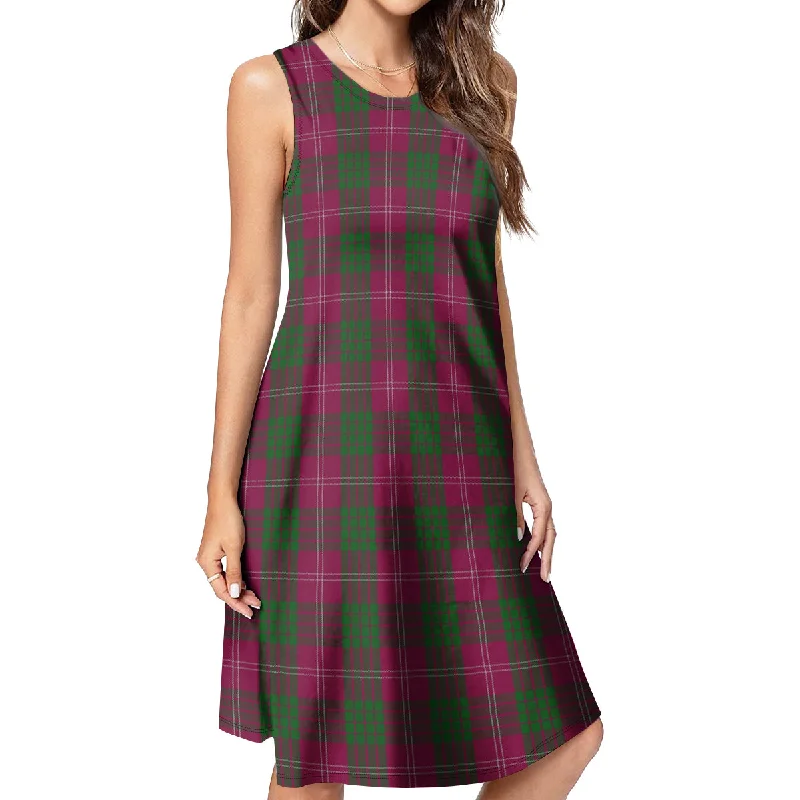 Crawford Tartan Womens Casual Dresses Flowy unclassified dresses