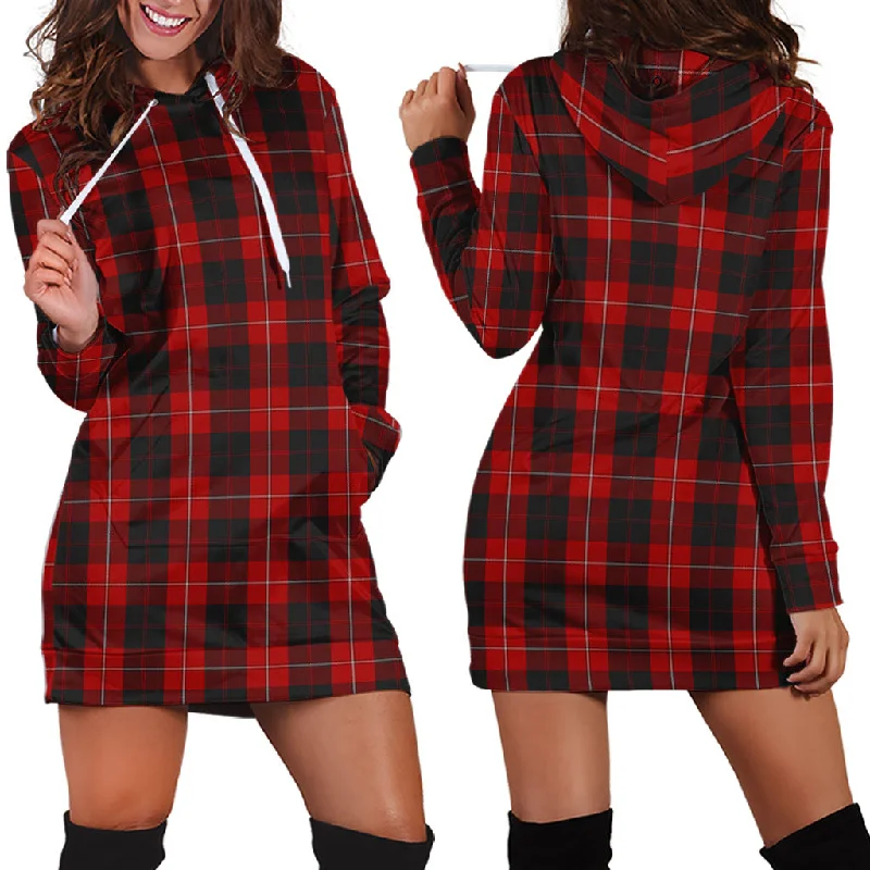 Cunningham Tartan Hoodie Dress Club unclassified dresses