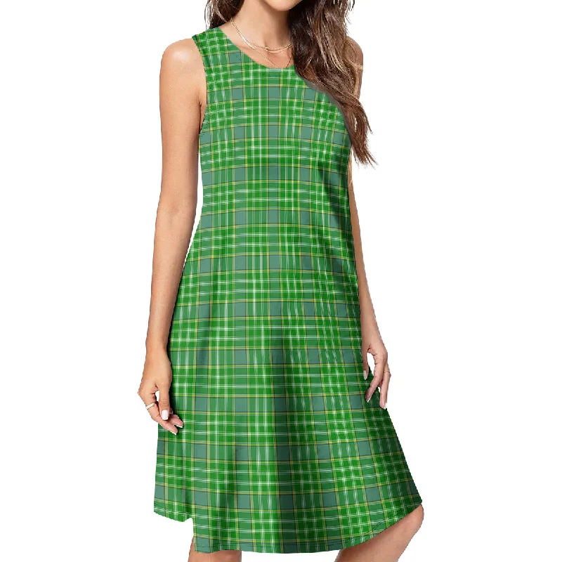 Currie Tartan Womens Casual Dresses High-low unclassified dresses