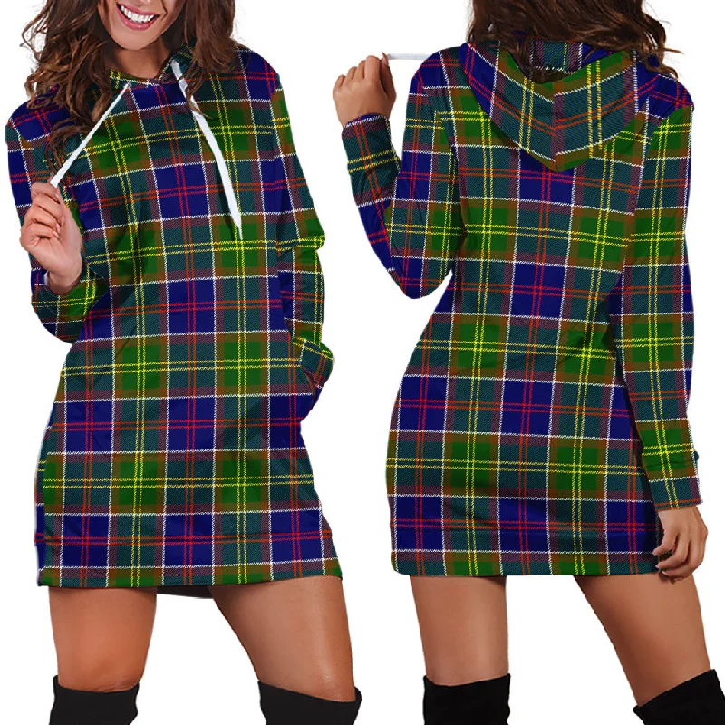 Dalrymple Tartan Hoodie Dress Engagement unclassified dresses