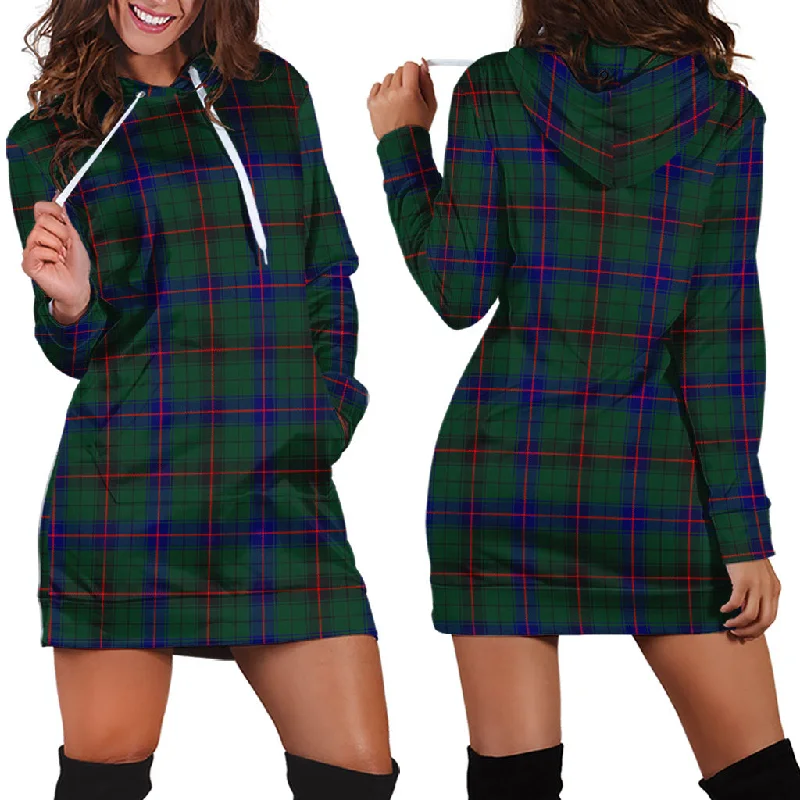 Davidson Modern Tartan Hoodie Dress Embroidered unclassified dresses