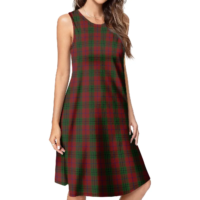 Denny Tartan Womens Casual Dresses Long unclassified dresses