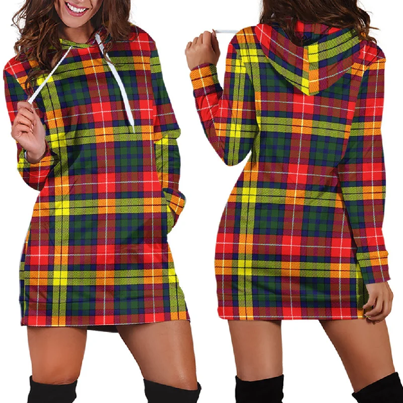 Dewar Tartan Hoodie Dress Bodycon unclassified dresses