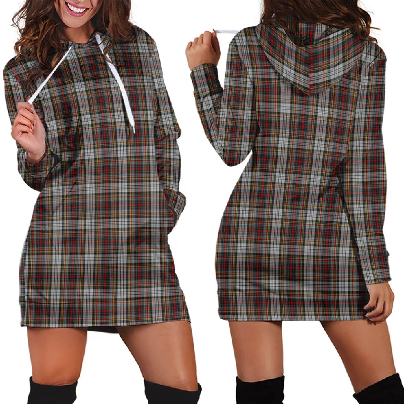 Douglas Ancient Dress Tartan Hoodie Dress Sequin unclassified dresses