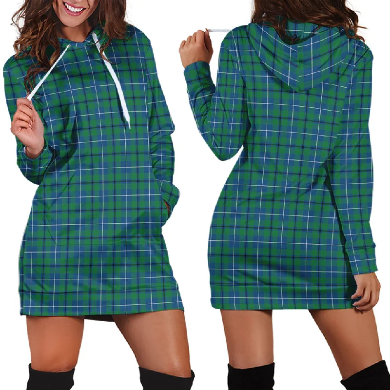 Douglas Ancient Tartan Hoodie Dress Denim unclassified dresses