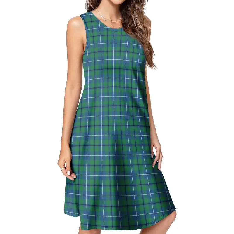 Douglas Ancient Tartan Womens Casual Dresses Party unclassified dresses