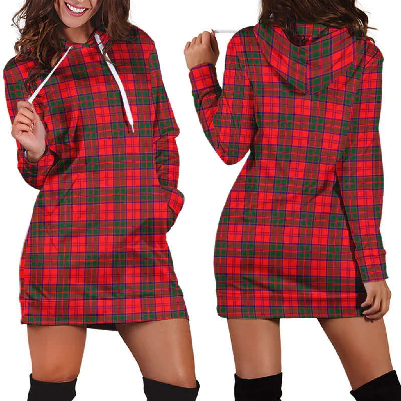 Drummond Modern Tartan Hoodie Dress Office unclassified dresses