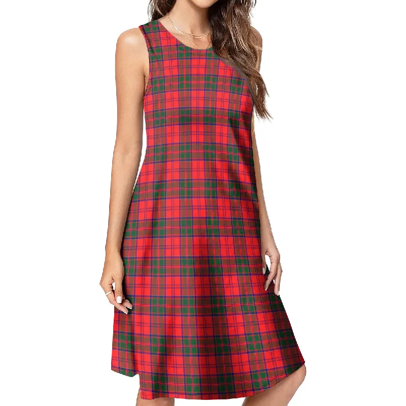 Drummond Modern Tartan Womens Casual Dresses Cotton unclassified dresses