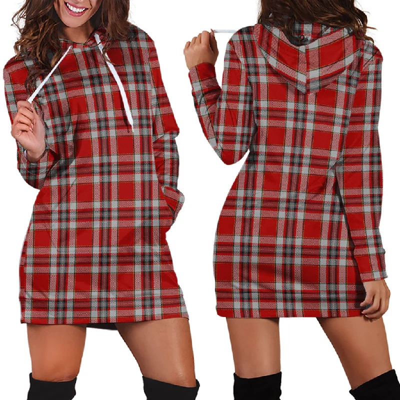 Drummond of Perth Dress Tartan Hoodie Dress Monochrome unclassified dresses