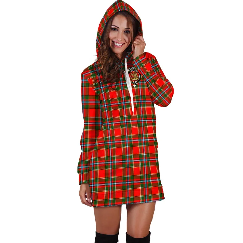 Drummond of Perth Tartan Hoodie Dress with Family Crest Vintage unclassified dresses