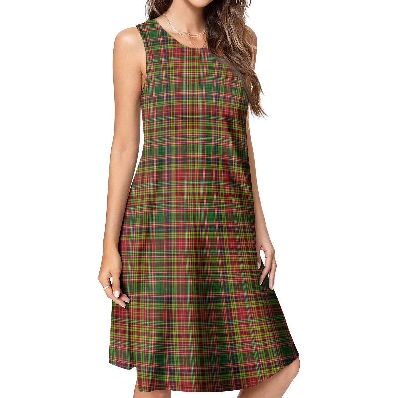 Drummond of Strathallan Tartan Womens Casual Dresses Office unclassified dresses