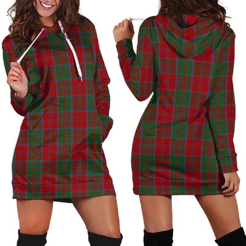 Drummond Tartan Hoodie Dress Elegant unclassified dresses