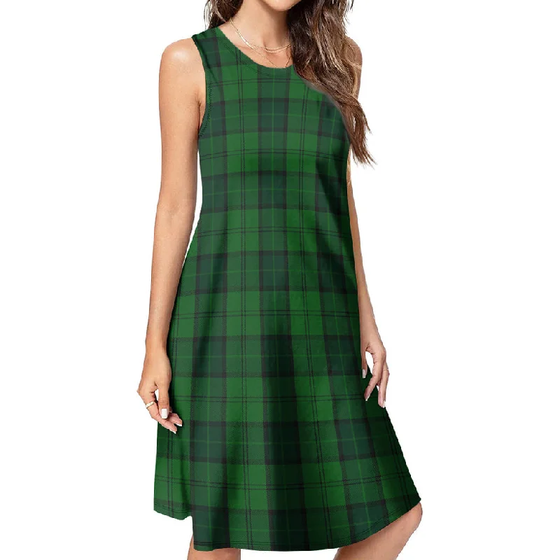 Dunbar Hunting Tartan Womens Casual Dresses Knitted unclassified dresses