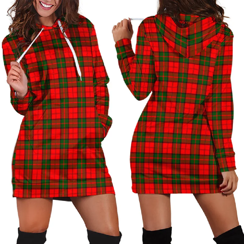 Dunbar Modern Tartan Hoodie Dress Beaded unclassified dresses