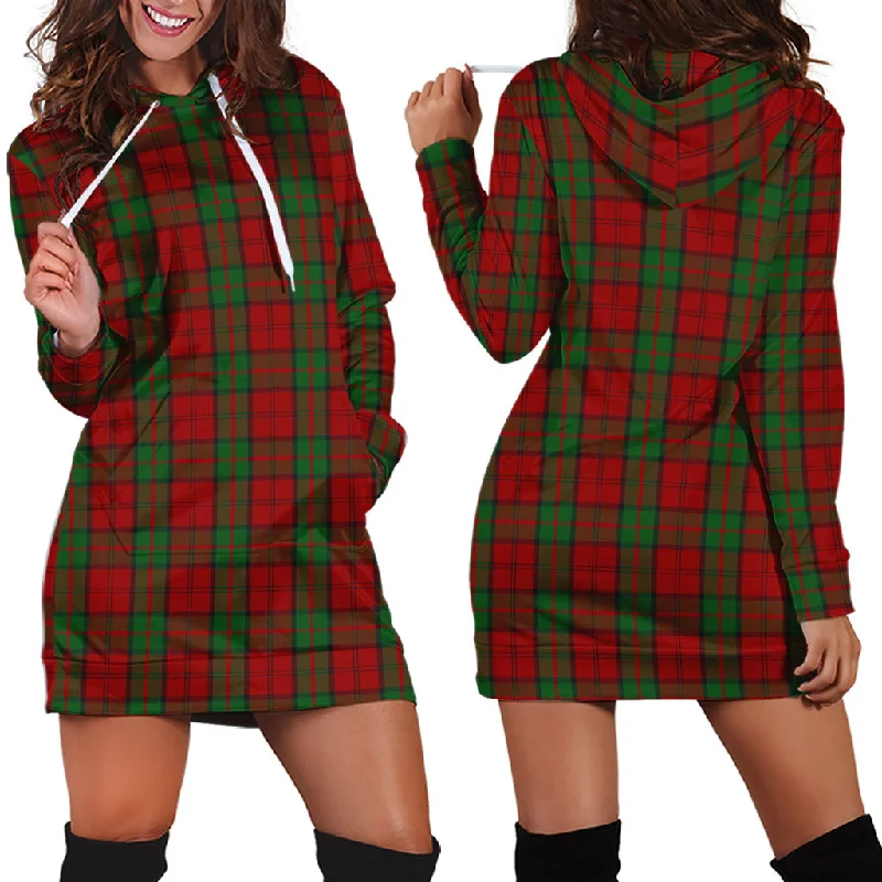 Dunbar Tartan Hoodie Dress Sexy unclassified dresses