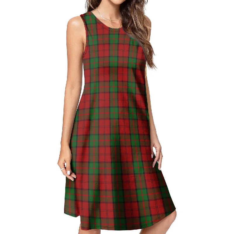 Dunbar Tartan Womens Casual Dresses Gothic unclassified dresses