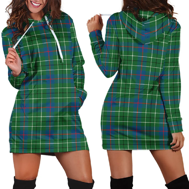 Duncan Ancient Tartan Hoodie Dress Lace unclassified dresses