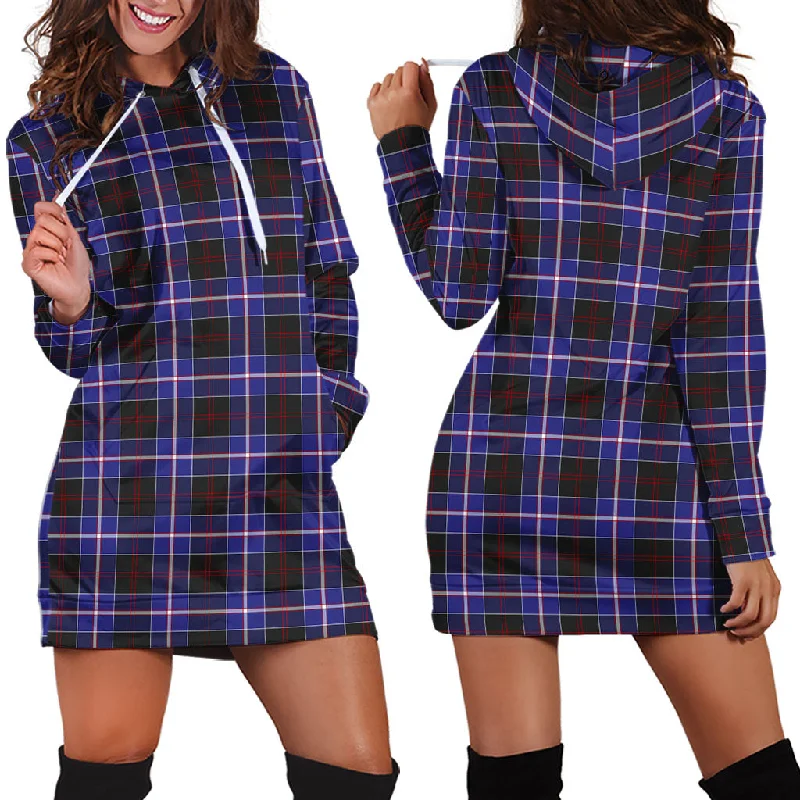 Dunlop Modern Tartan Hoodie Dress Floral unclassified dresses