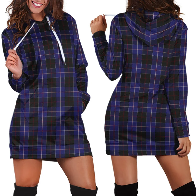 Dunlop Tartan Hoodie Dress Long unclassified dresses