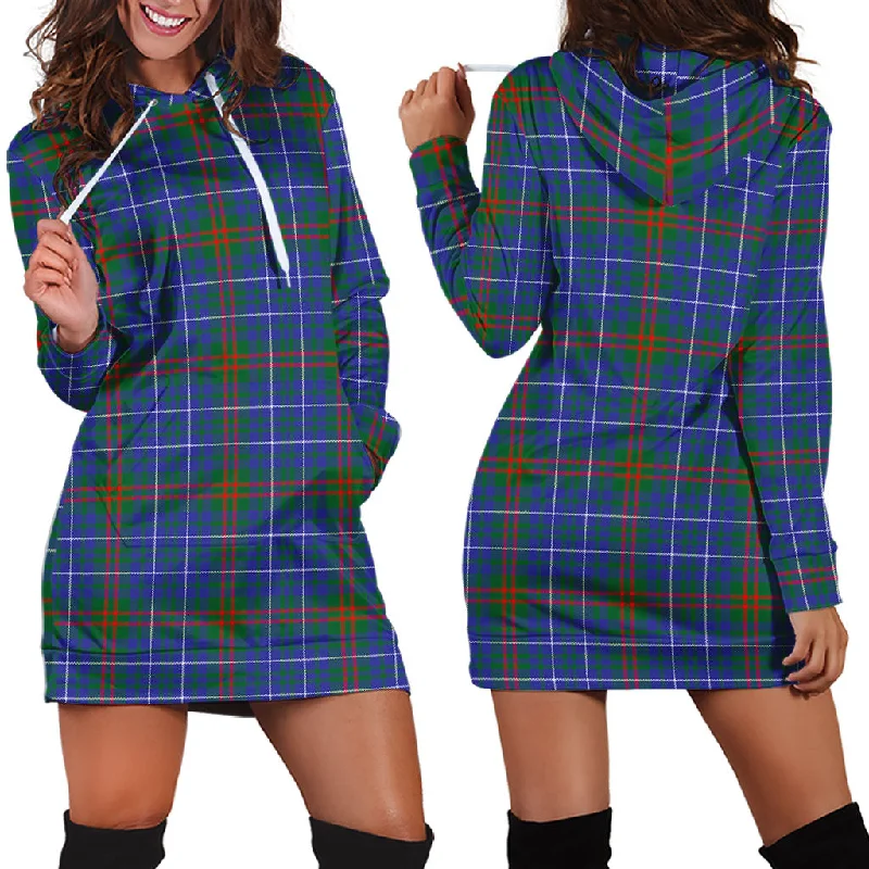 Edmonstone Tartan Hoodie Dress Chiffon unclassified dresses