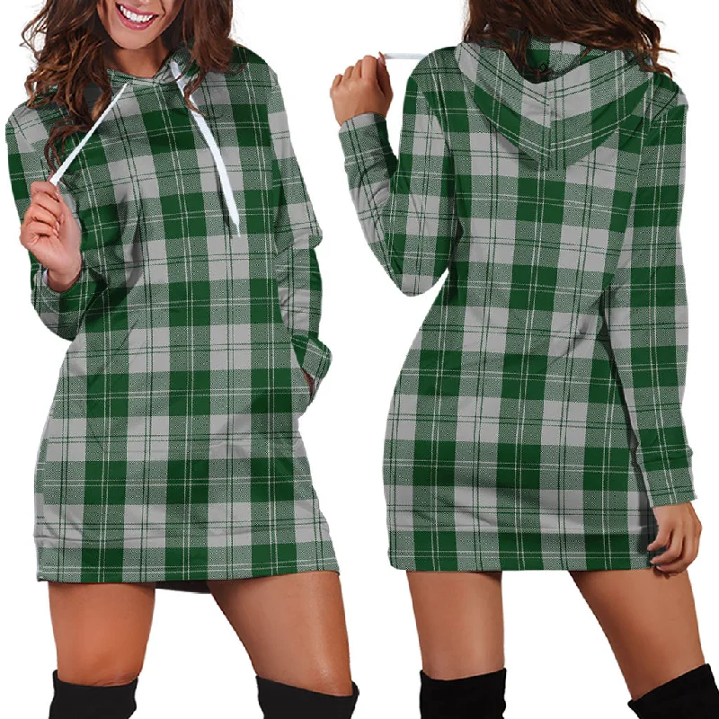 Erskine Green Tartan Hoodie Dress Pastel unclassified dresses