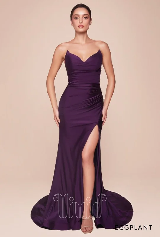 Kiara Strapless Gown Short unclassified dresses