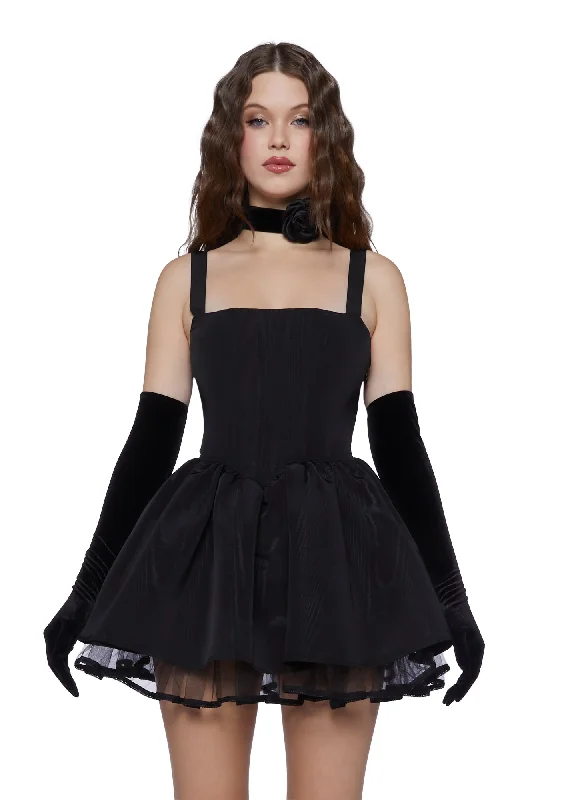 Magic Moves Corset Dress- Black Party unclassified dresses