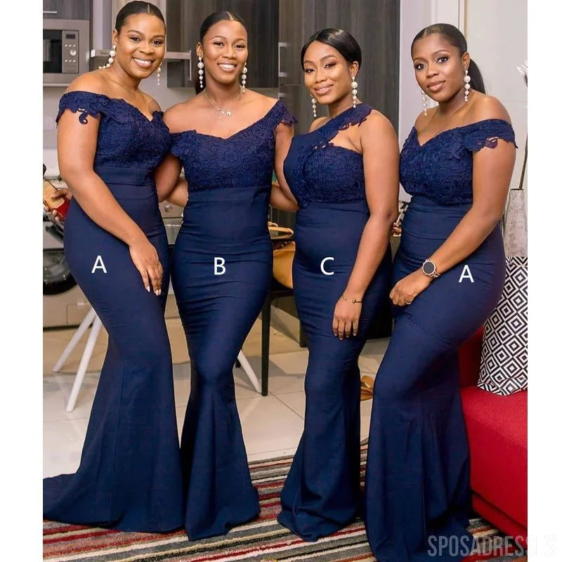 Navy Blue Bridesmaid Dresses Online, Cheap Bridesmaids Dresses, WG752 A-line unclassified dresses