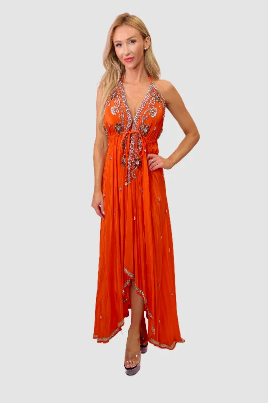 Bali Orange Dress Knitted unclassified dresses