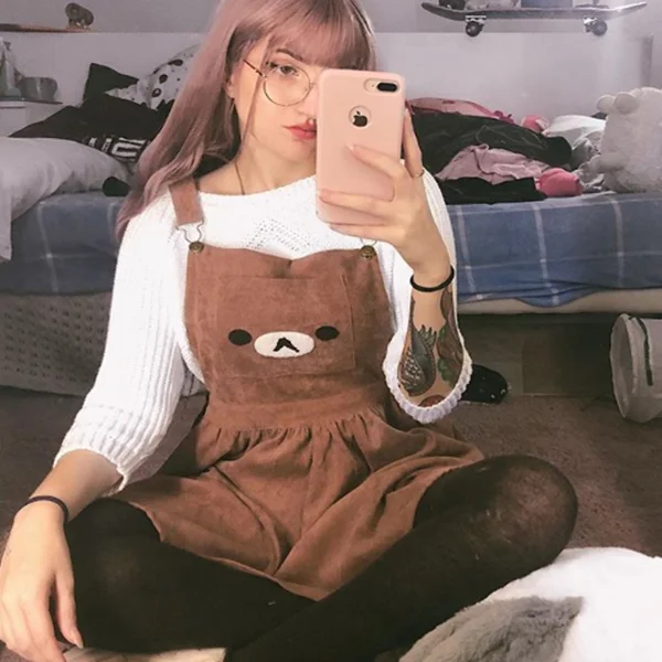 Review For Cute Rilakkuma Dress YV204 Backless unclassified dresses