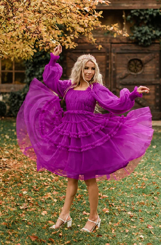 Sasha Purple Potion Dress - DM Exclusive - Maternity Friendly Elegant unclassified dresses