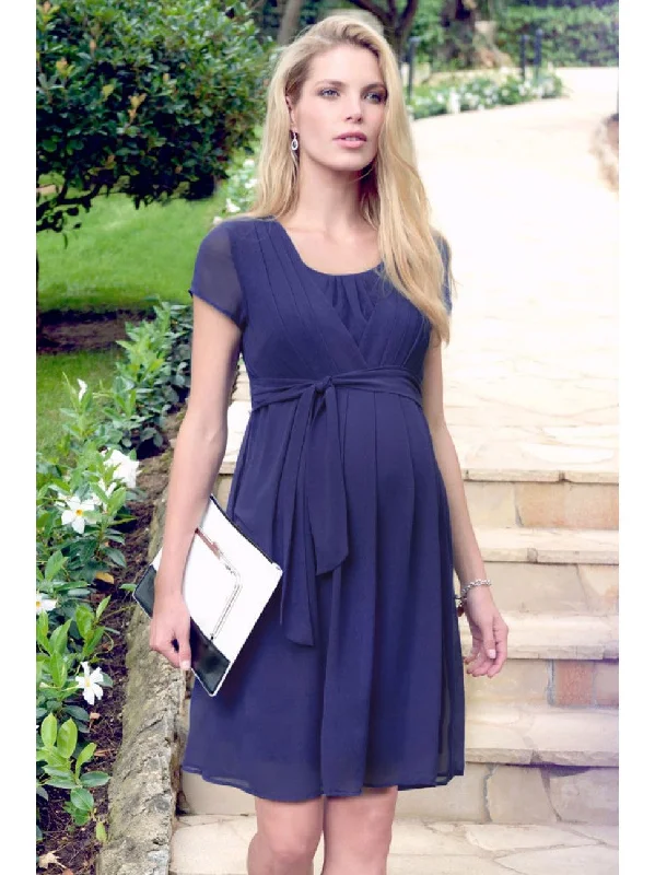 Seraphine Chiffon Maternity & Nursing Dress Jodie - Size 4 Cdn Trendy unclassified dresses